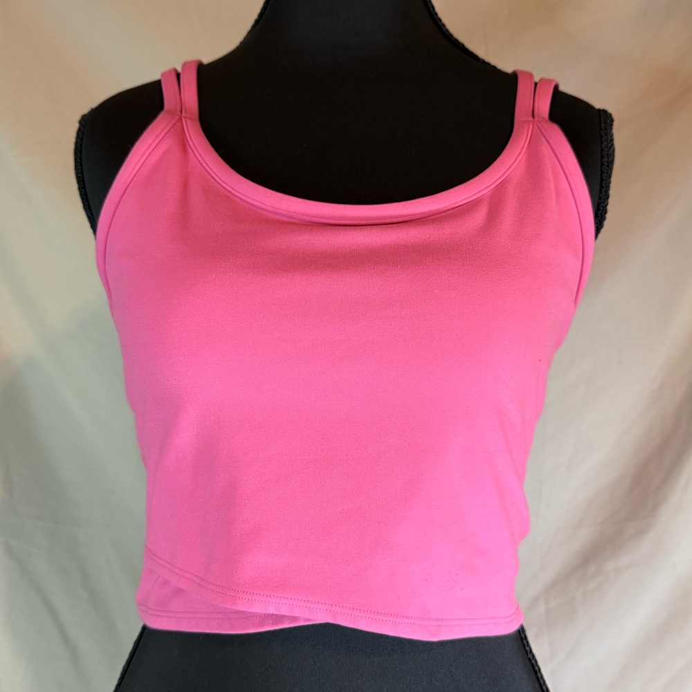 Peloton Women's Sports Bra / Crop Top – Pink, Size Medium 💖🏋️♀️